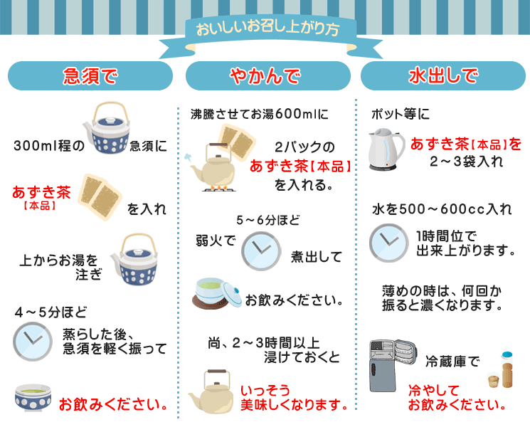 感動の北海道 あずき茶-中村食品産業株式会社